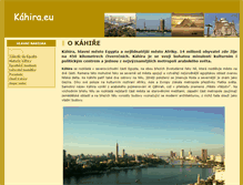 Tablet Screenshot of kahira.eu
